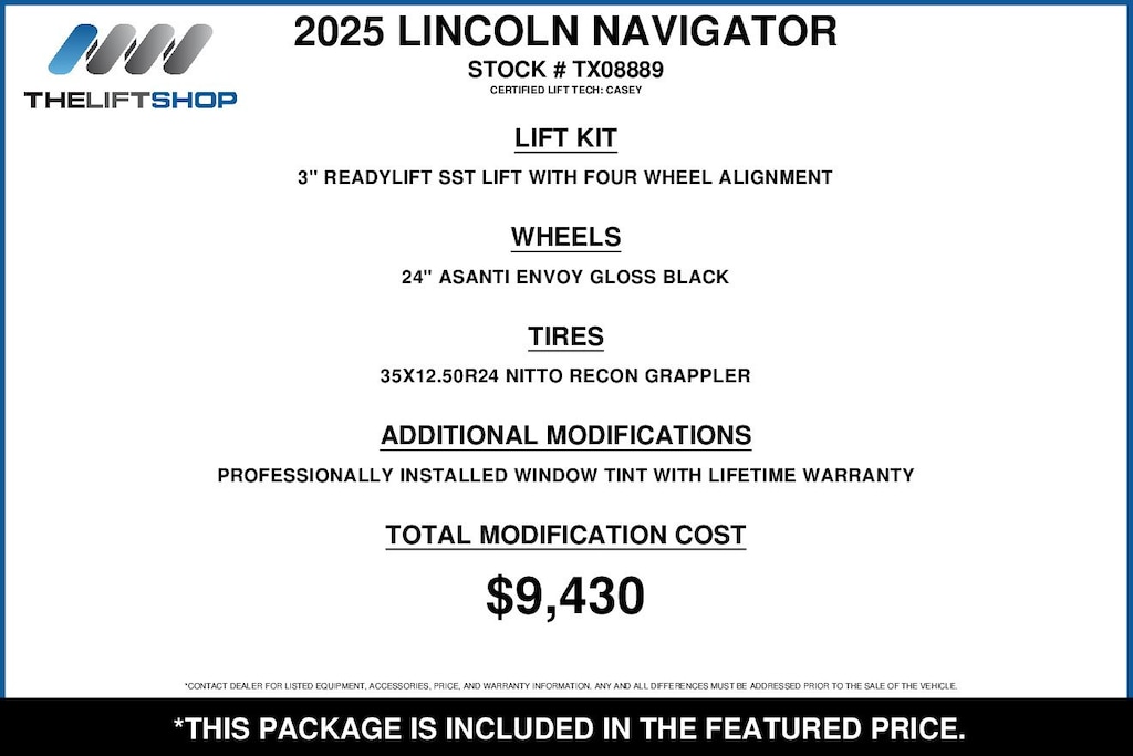 Used 2025 Lincoln Navigator Reserve SUV
