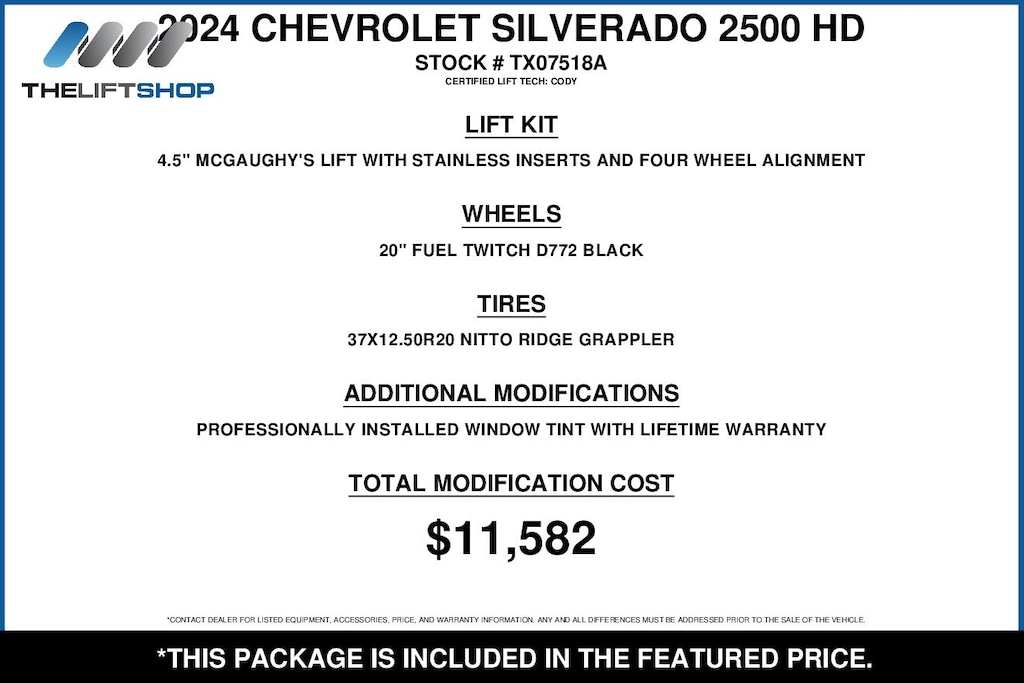 Used 2024 Chevrolet Silverado 2500HD ZR2 Truck