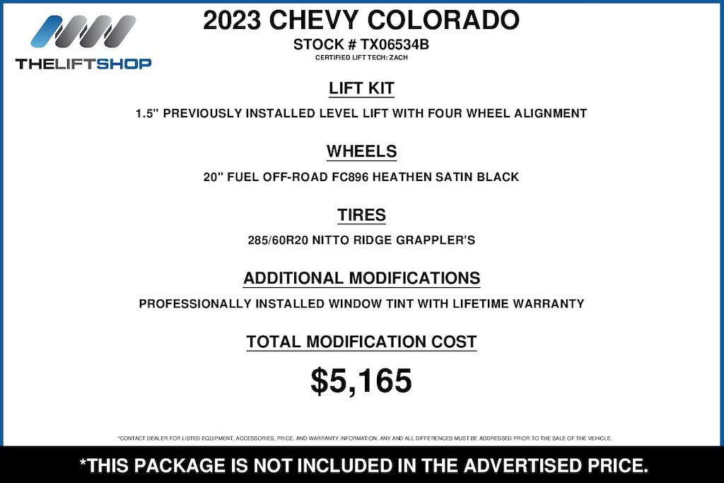 Used 2023 Chevrolet Colorado ZR2 Truck