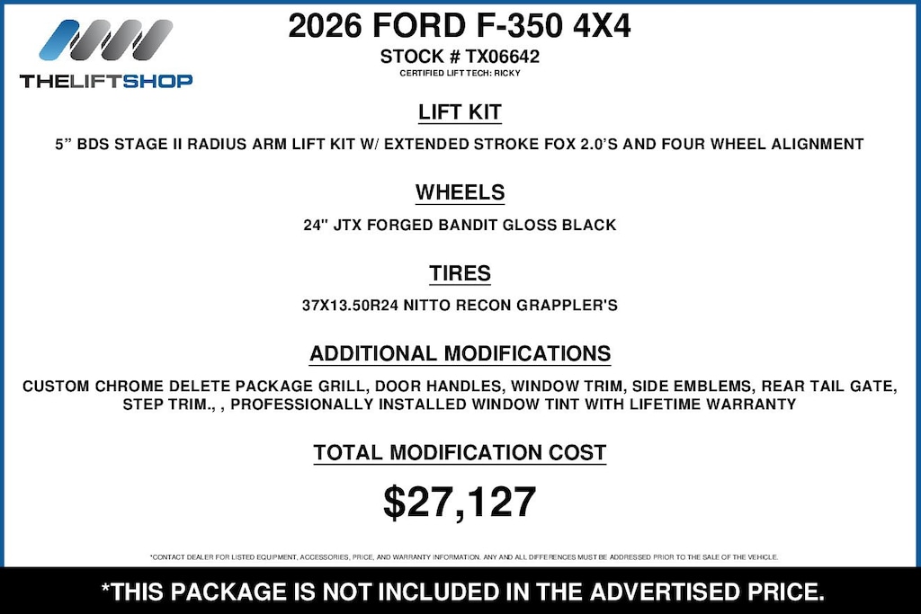 Used 2026 Ford F-350SD Platinum Plus Truck