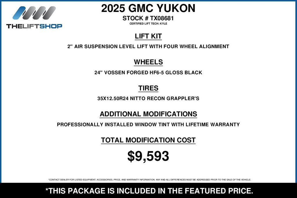 Used 2025 GMC Yukon AT4 SUV