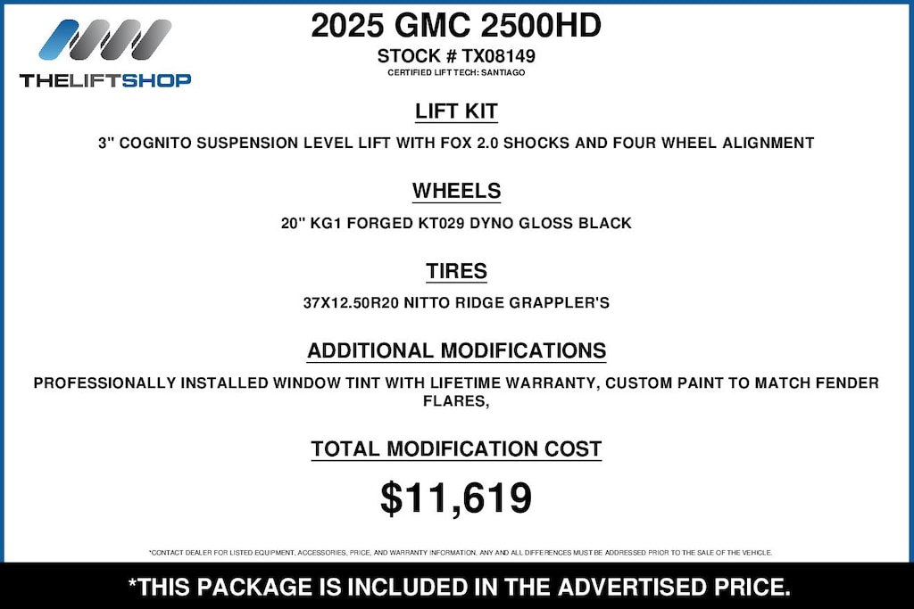 Used 2025 GMC Sierra 2500HD Denali Ultimate Truck