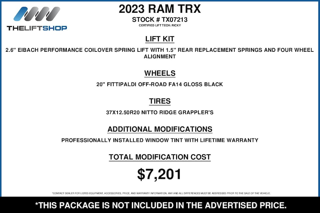 Used 2023 Ram 1500 TRX Truck