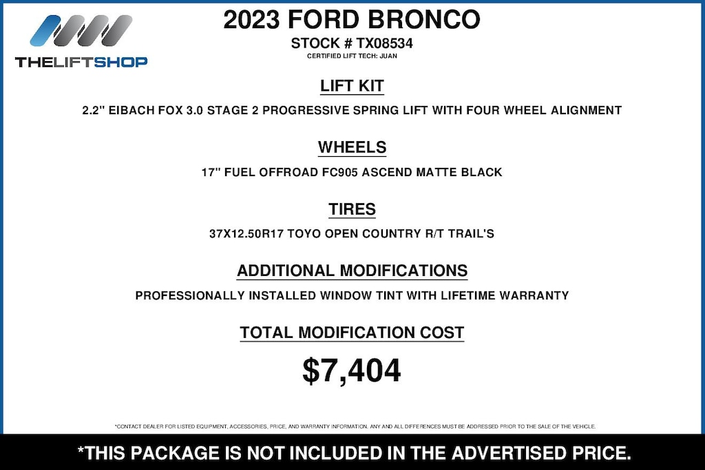 Used 2023 Ford Bronco Badlands SUV