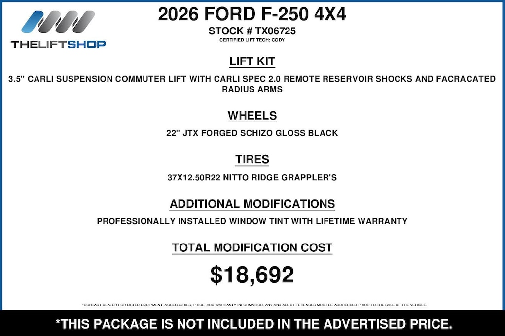 Used 2026 Ford F-250SD Lariat Truck