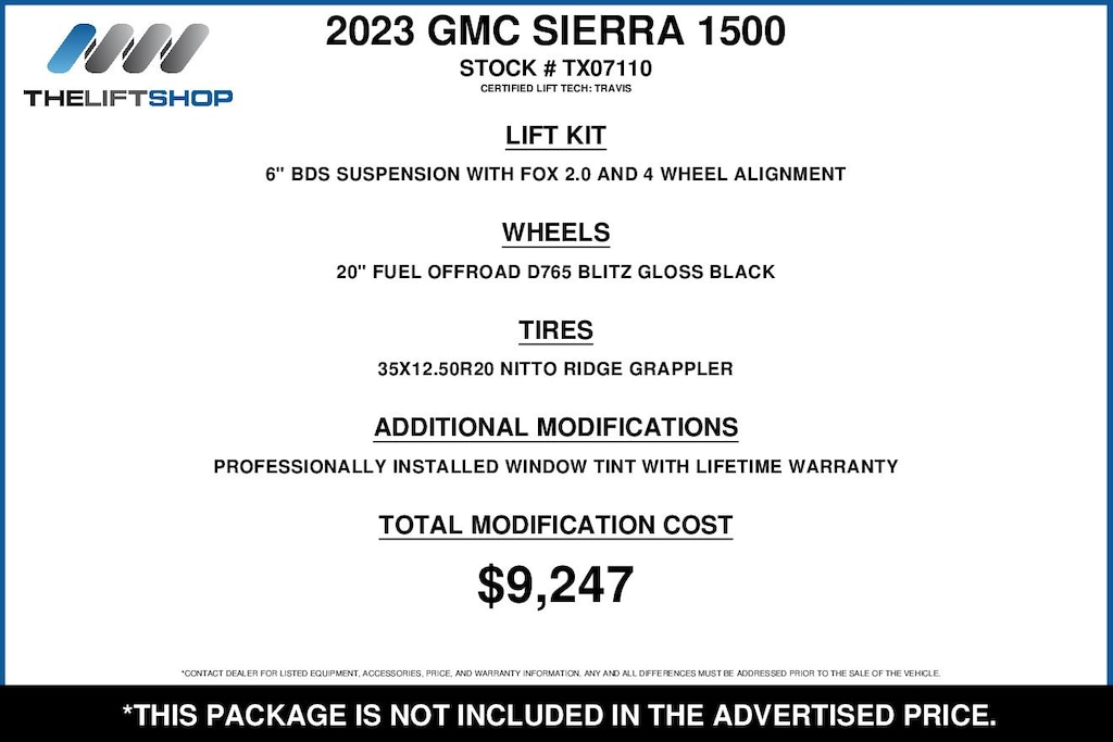 Used 2023 GMC Sierra 1500 AT4 Truck