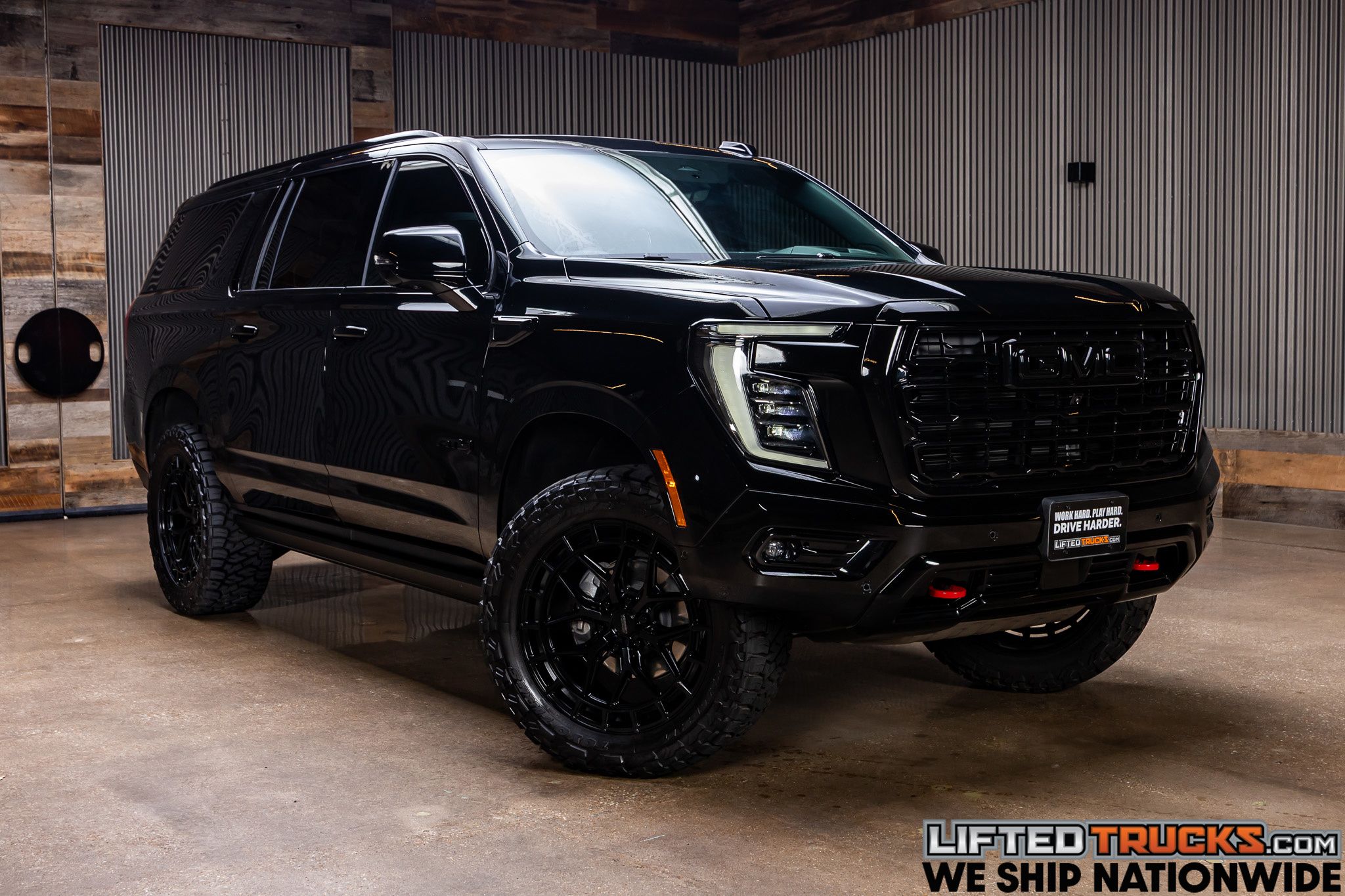 Onyx Black 2025 GMC Yukon XL AT4 Ultimate 4WD SUV / Crossover Four-Wheel Drive