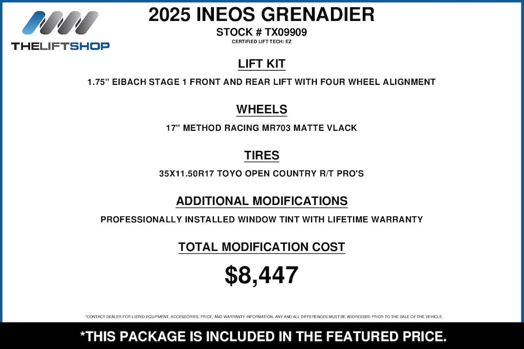 Used 2025 Ineos Grenadier Station Wagon Fieldmaster Edition SUV