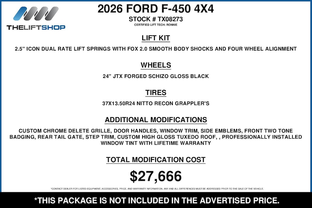Used 2026 Ford F-450SD Platinum Plus Truck