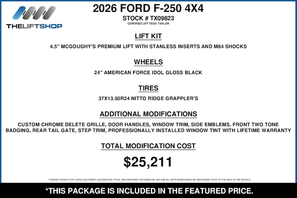 Used 2026 Ford F-250SD Platinum Plus Truck