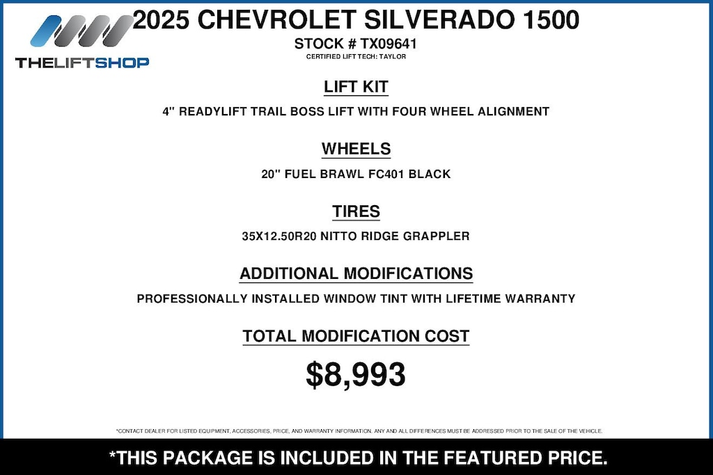 Used 2025 Chevrolet Silverado 1500 LT Trail Boss Truck