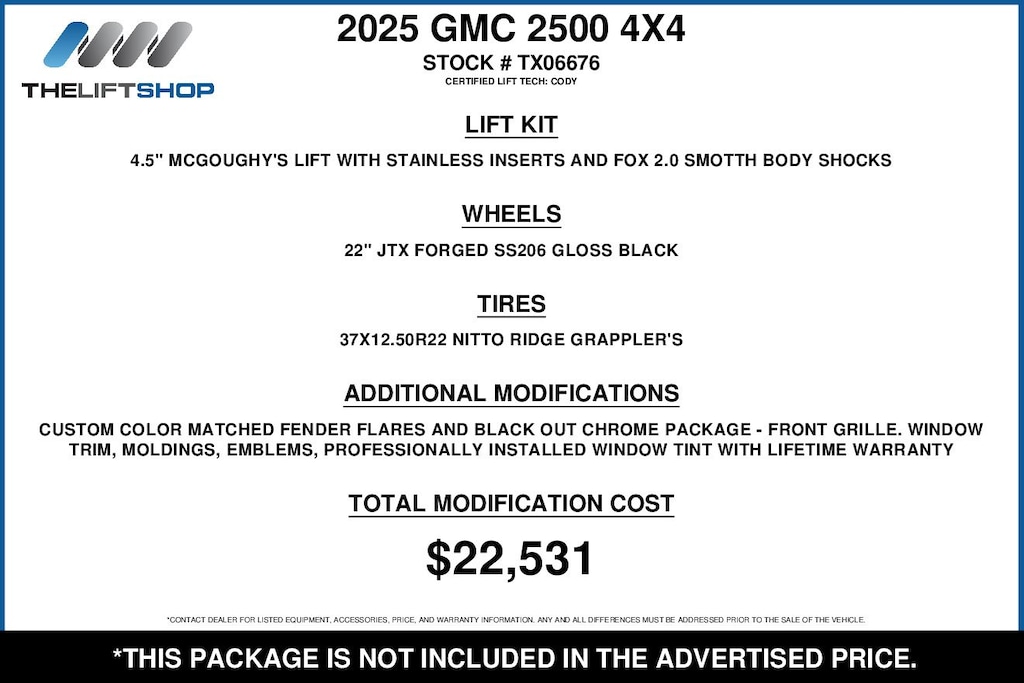 Used 2025 GMC Sierra 2500HD AT4X Truck
