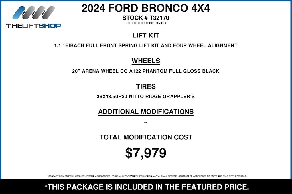 Used 2024 Ford Bronco Raptor SUV