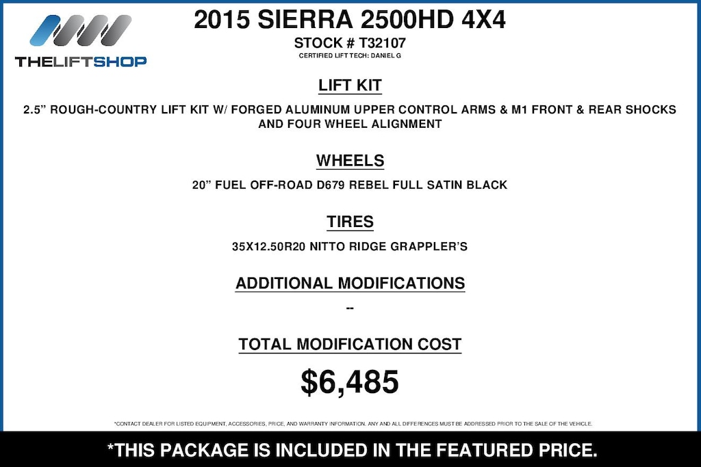 Used 2015 GMC Sierra 2500HD Denali Truck Crew Cab