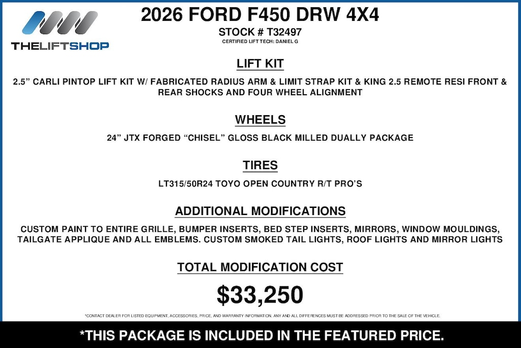 Used 2026 Ford F-450 King Ranch Truck Crew Cab
