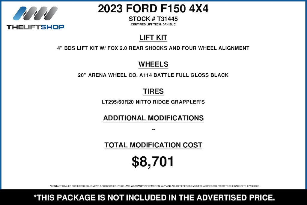 Used 2023 Ford F-150 Lariat Truck SuperCrew Cab