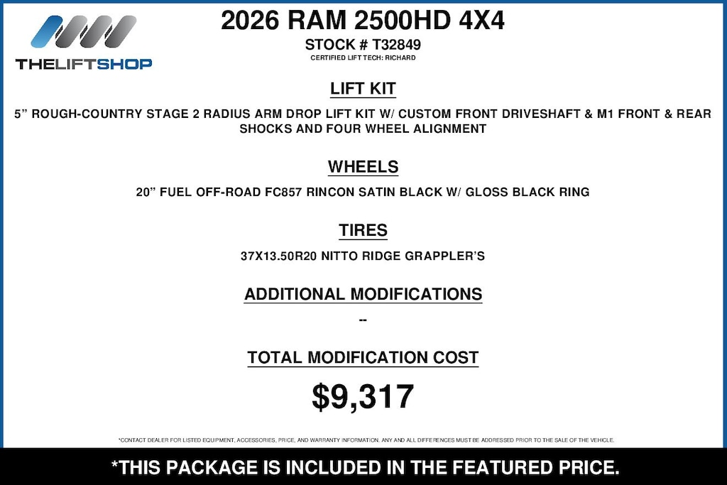 Used 2026 Ram 2500 Laramie Truck Mega Cab