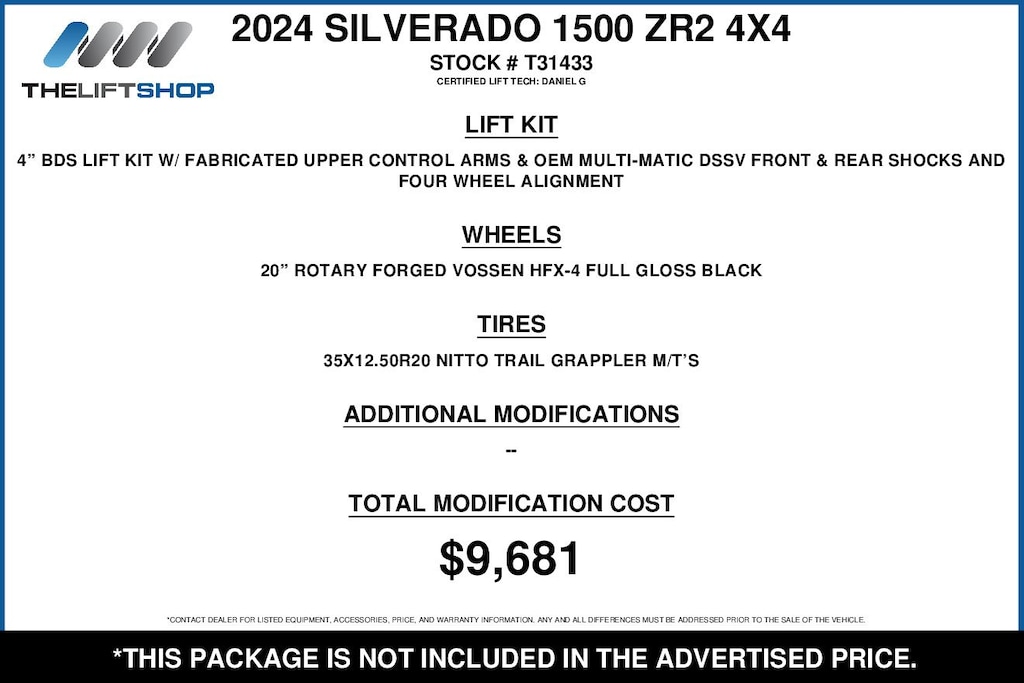 Used 2024 Chevrolet Silverado 1500 ZR2 Truck Crew Cab