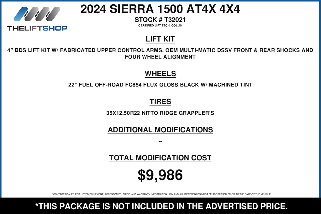 Used 2024 GMC Sierra 1500 AT4X Truck Crew Cab