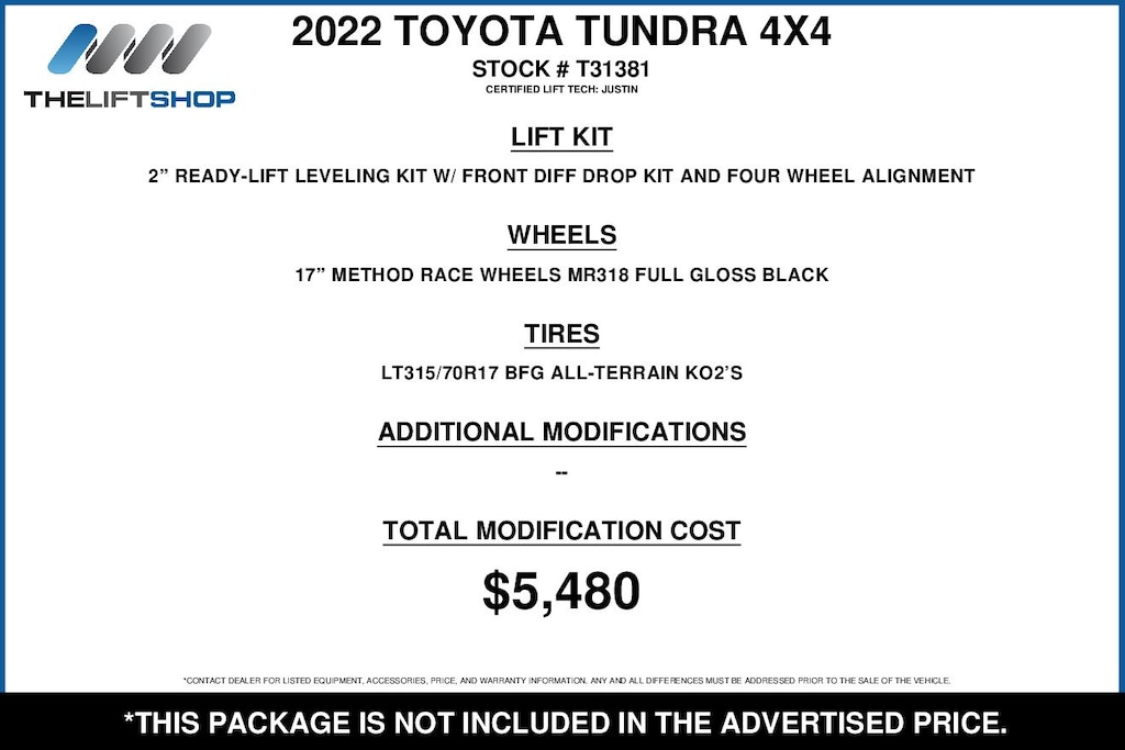 Used 2022 Toyota Tundra SR5 Truck Double Cab