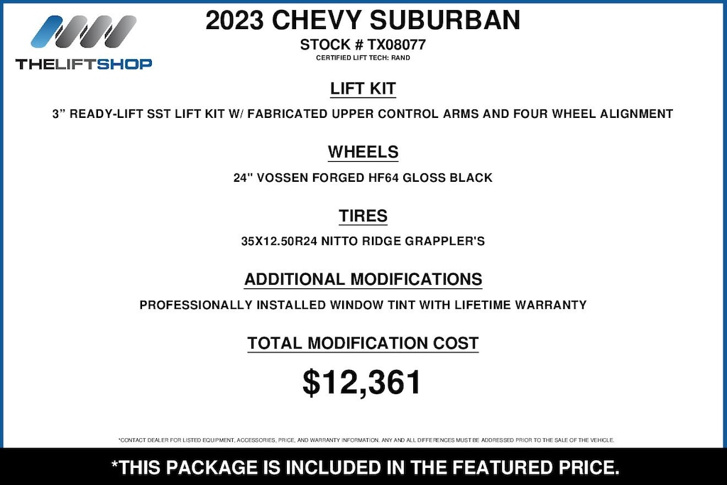 Used 2023 Chevrolet Suburban RST SUV