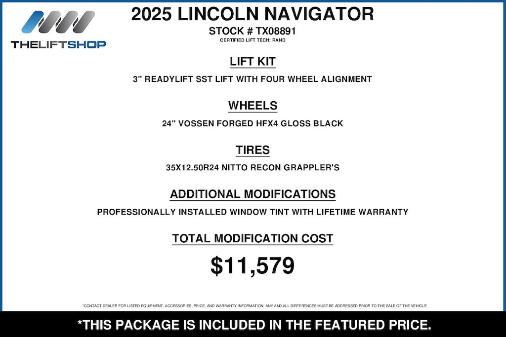 Used 2025 Lincoln Navigator L Reserve SUV
