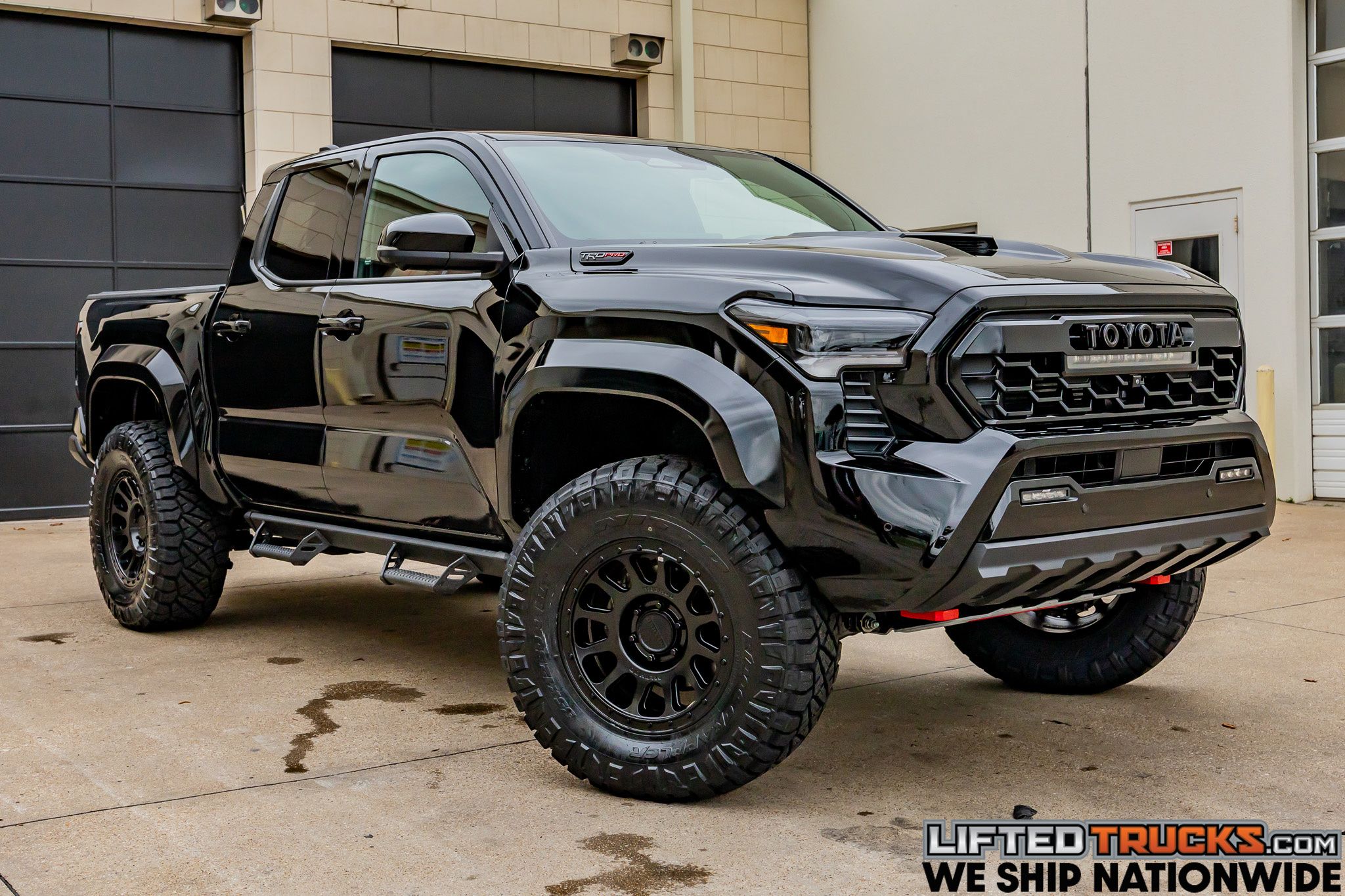 Black 2025 Toyota Tacoma Pickup Truck Four-Wheel Drive Automatic