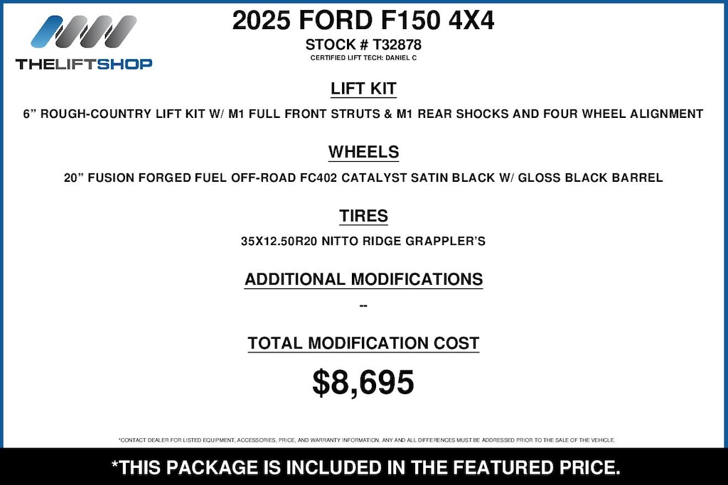 Used 2025 Ford F-150 STX Truck SuperCrew Cab
