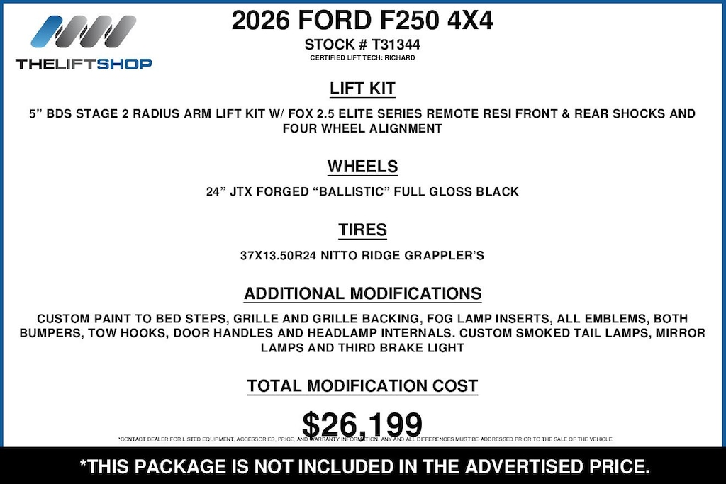 Used 2026 Ford F-250 Truck Crew Cab