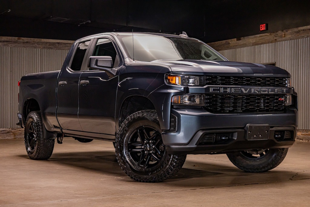 Used 2019 Chevrolet Silverado 1500 Silverado Custom Trail Boss Truck Double Cab