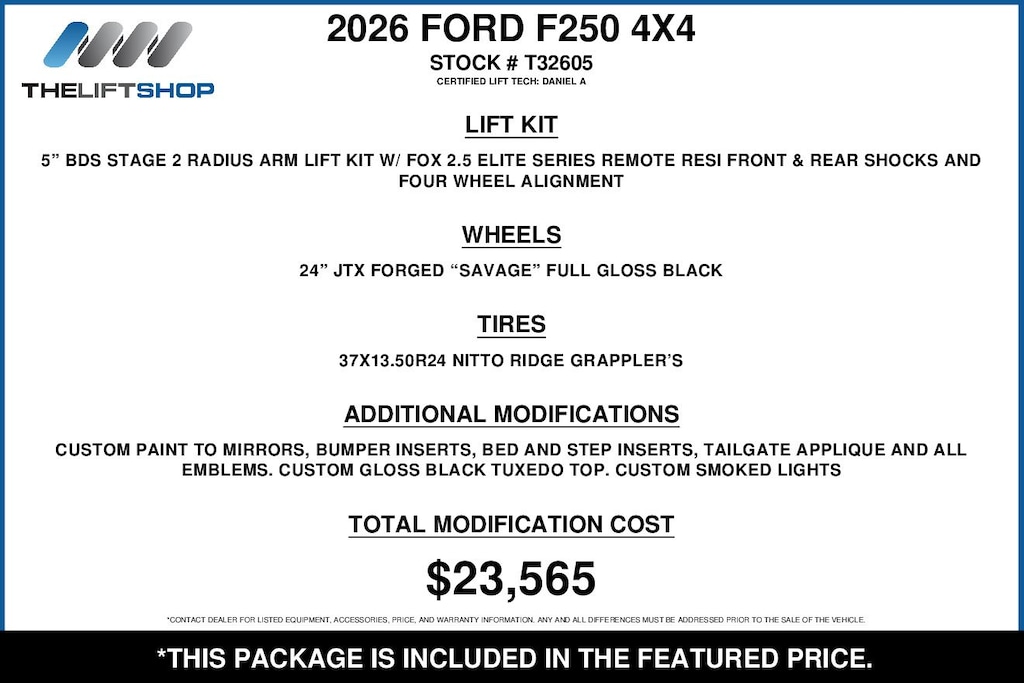 Used 2026 Ford F-250 Truck Crew Cab