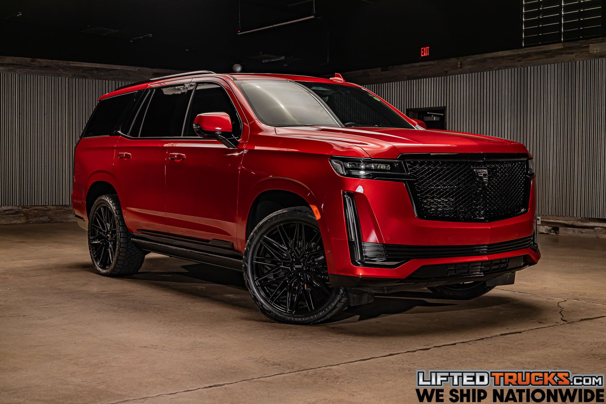 Radiant Red Tintcoat 2024 Cadillac Escalade Sport 4WD SUV / Crossover Four-Wheel Drive Automatic