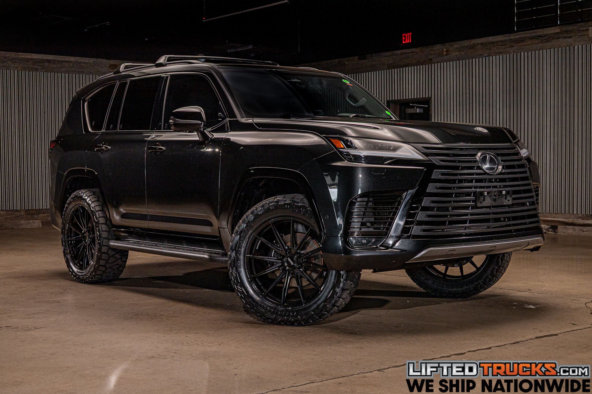 Black (Caviar) 2025 Lexus LX Hybrid 700h Overtrail AWD SUV / Crossover All-Wheel Drive Automatic