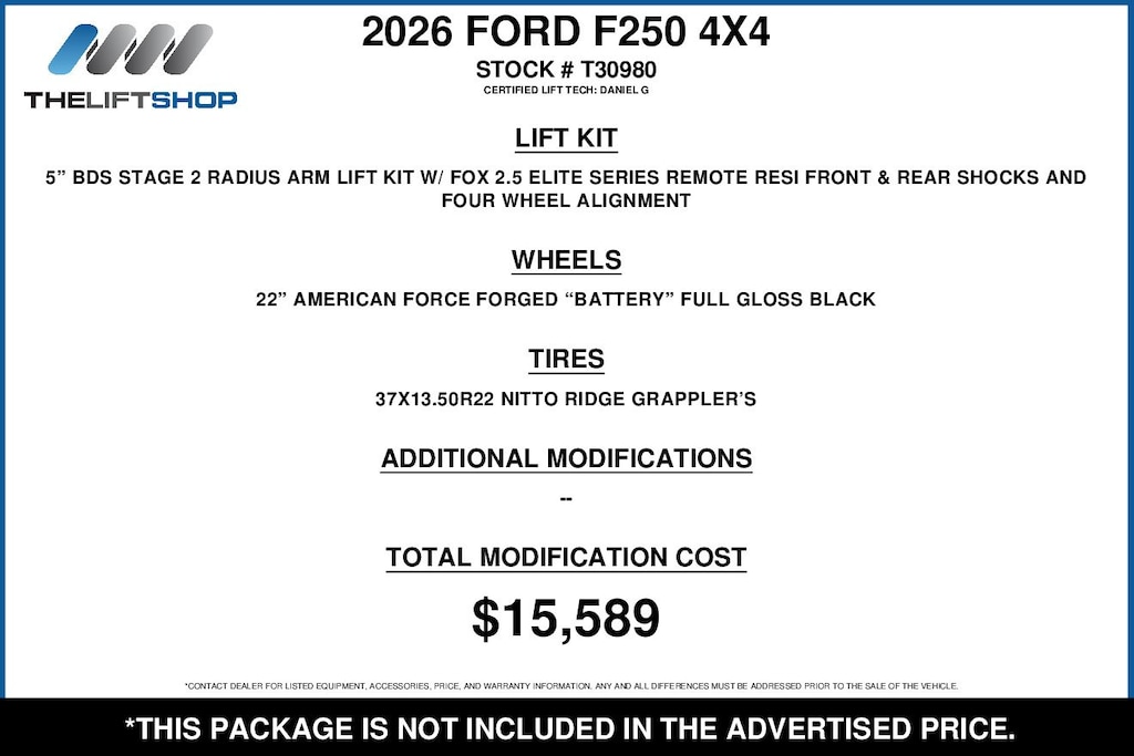 Used 2026 Ford F-250  Truck Crew Cab