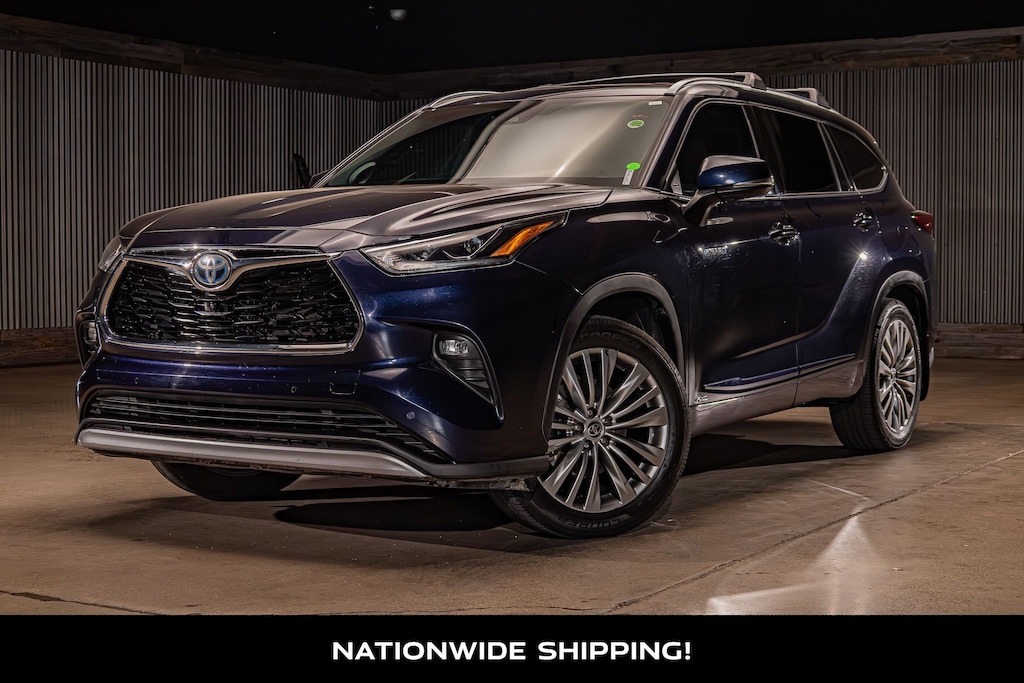 Used 2021 Toyota Highlander Hybrid Platinum SUV