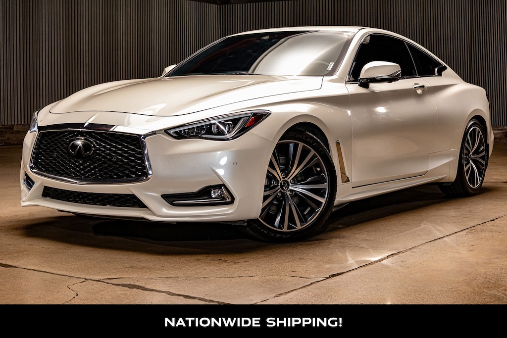 Used 2021 INFINITI Q60 3.0t LUXE Coupe