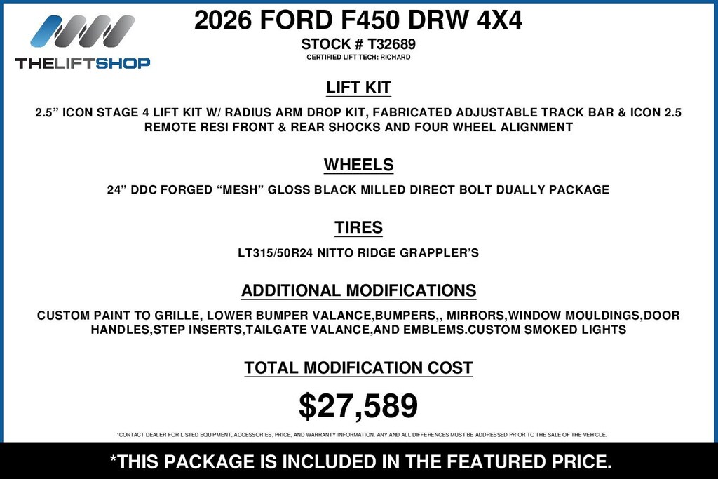 Used 2026 Ford F-450 Platinum Plus Truck Crew Cab
