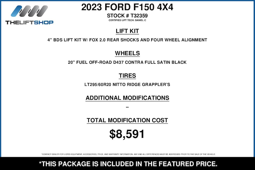 Used 2023 Ford F-150 Truck SuperCrew Cab