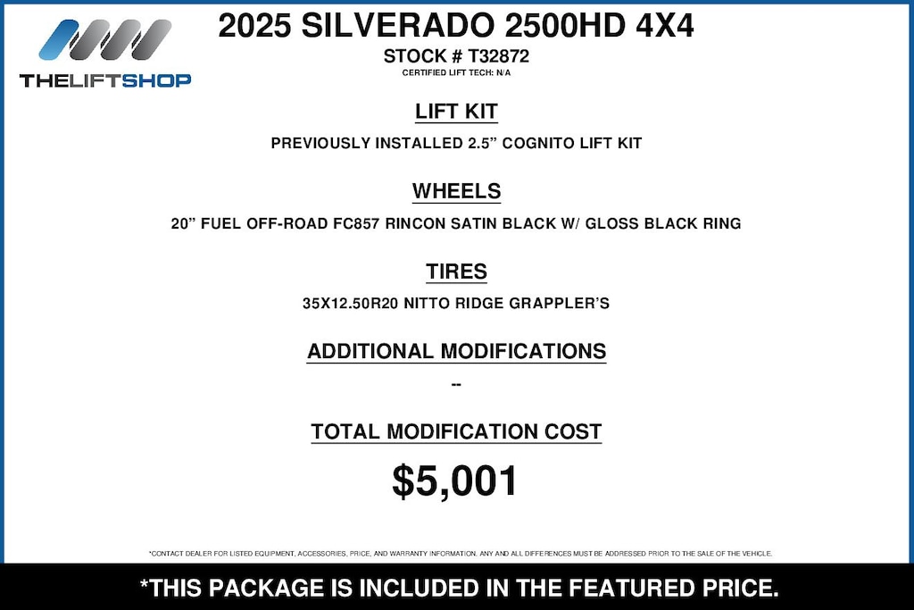 Used 2025 Chevrolet Silverado 2500 HD LT Truck Crew Cab