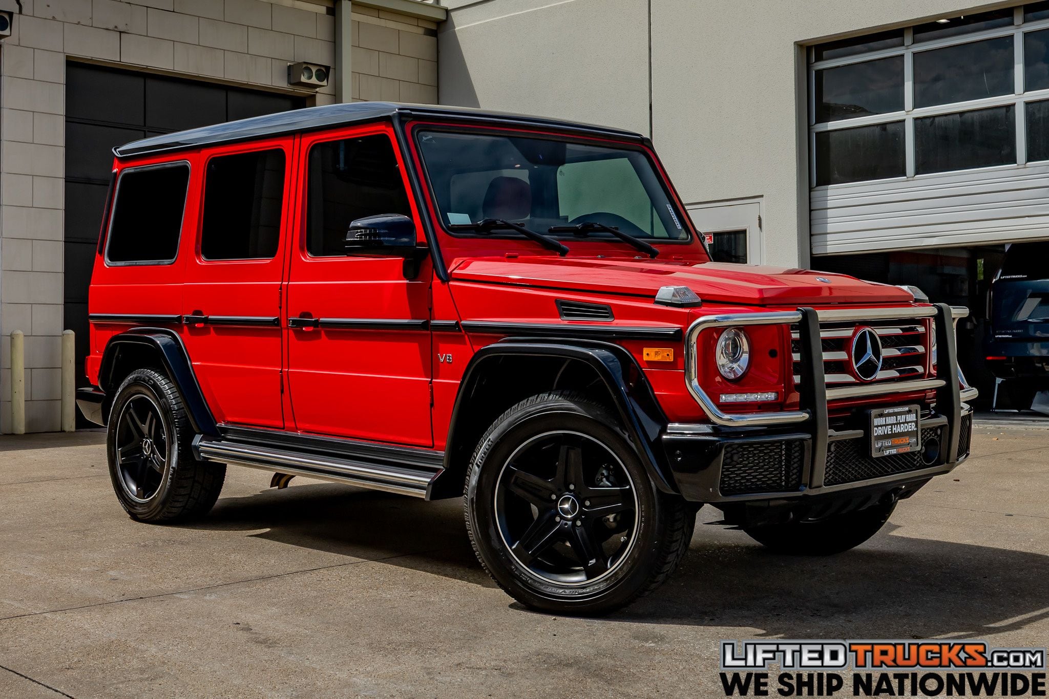 Magma Red 2017 Mercedes-Benz G-Class G 550 4MATIC SUV / Crossover All-Wheel Drive 7-Speed Automatic