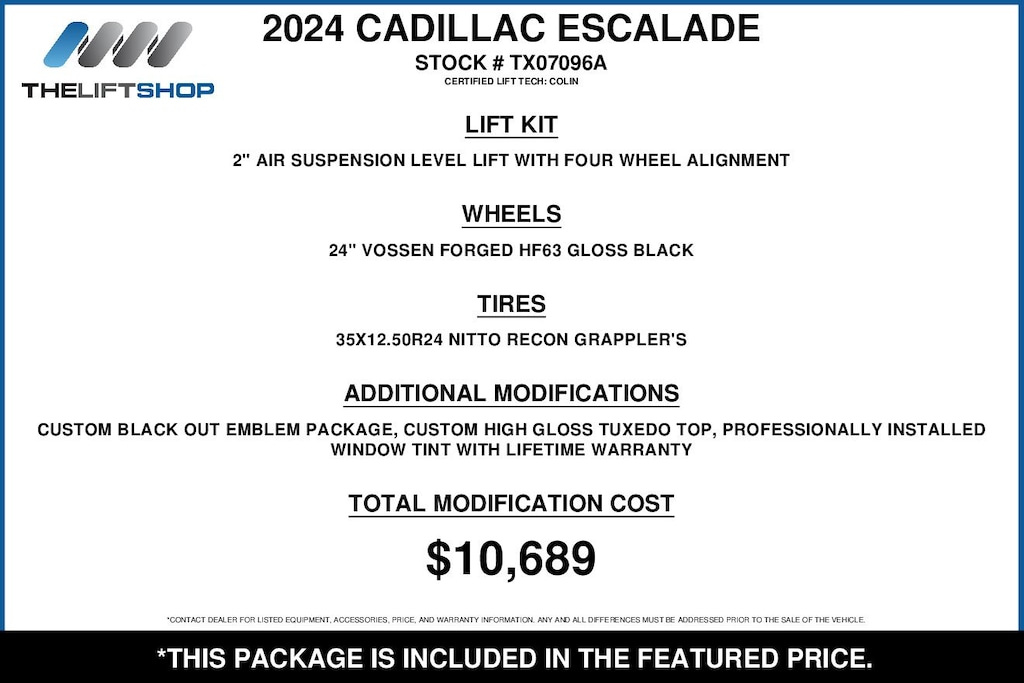 Used 2024 Cadillac Escalade Sport Platinum SUV
