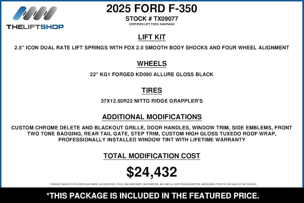 Used 2025 Ford F-350SD Platinum Plus Truck