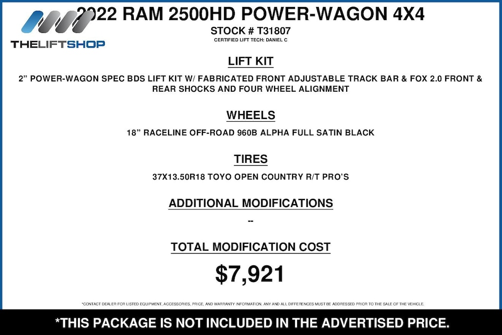 Used 2022 Ram 2500 Power Wagon Truck Crew Cab