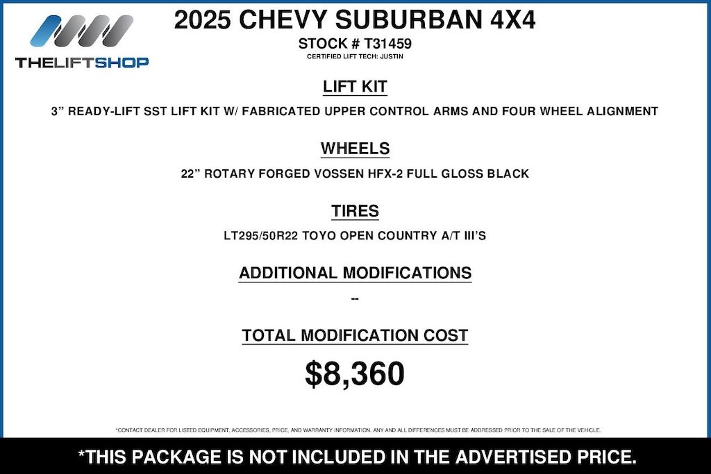 Used 2025 Chevrolet Suburban RST SUV