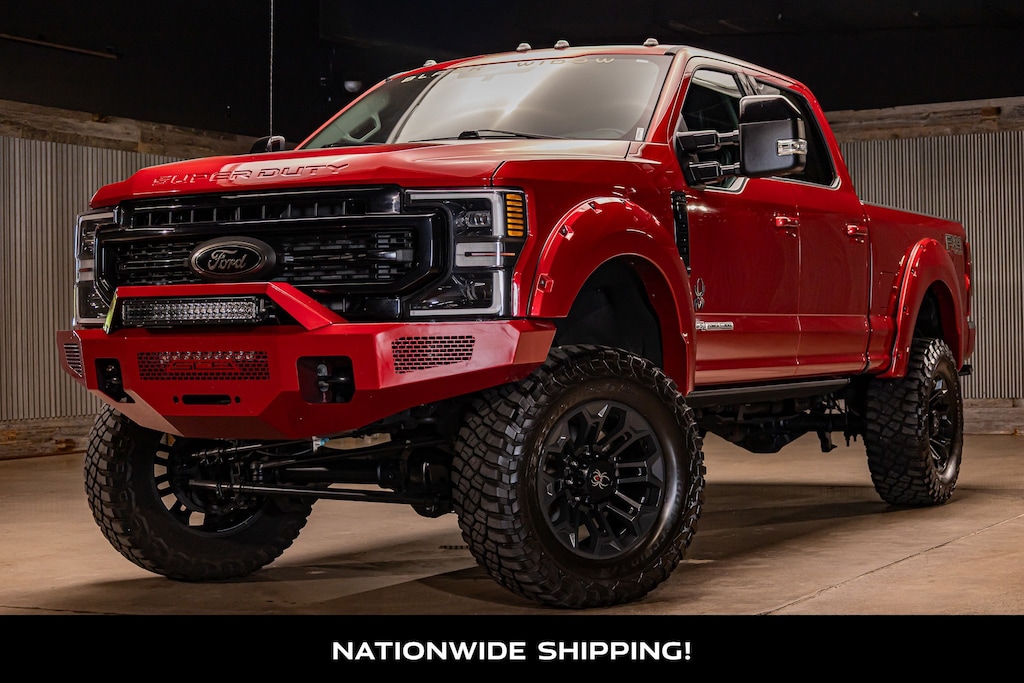 Used 2021 Ford F-250SD Lariat Black Widow Edition Truck Crew Cab