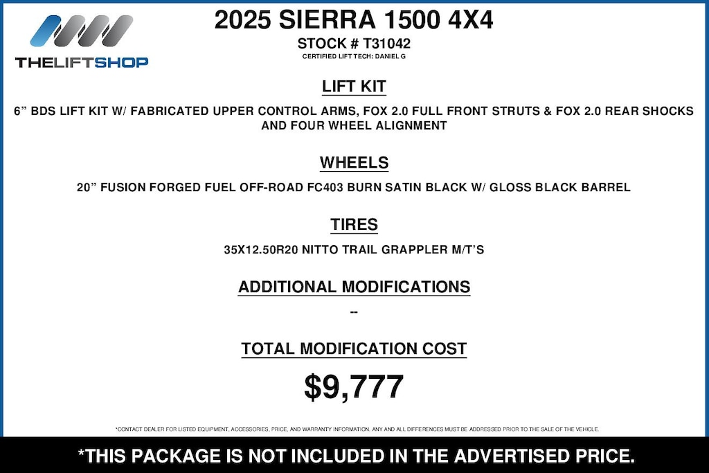 Used 2025 GMC Sierra 1500 AT4 Truck Crew Cab