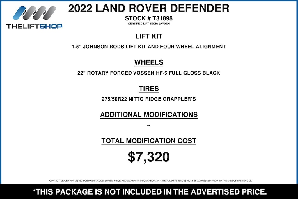 Used 2022 Land Rover Defender 110 X-Dynamic HSE SUV