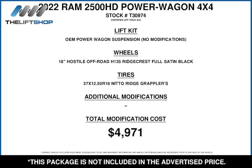 Used 2022 Ram 2500 Power Wagon Truck Crew Cab