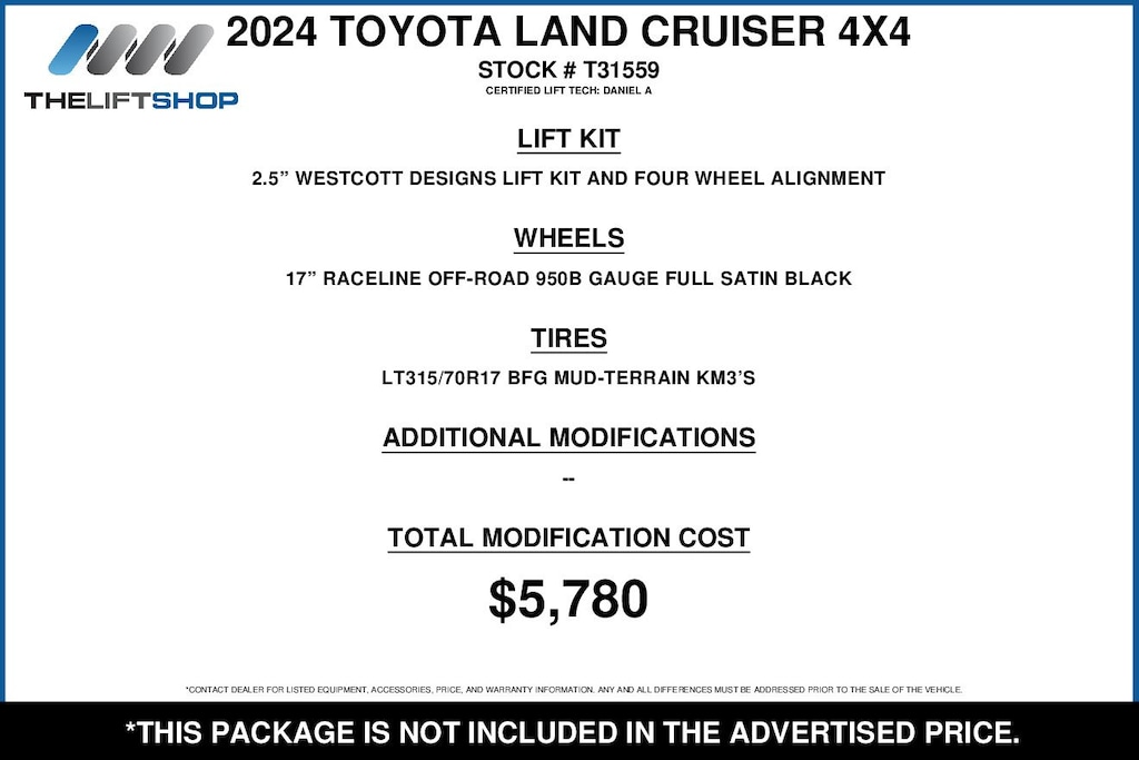 Used 2024 Toyota Land Cruiser Base SUV