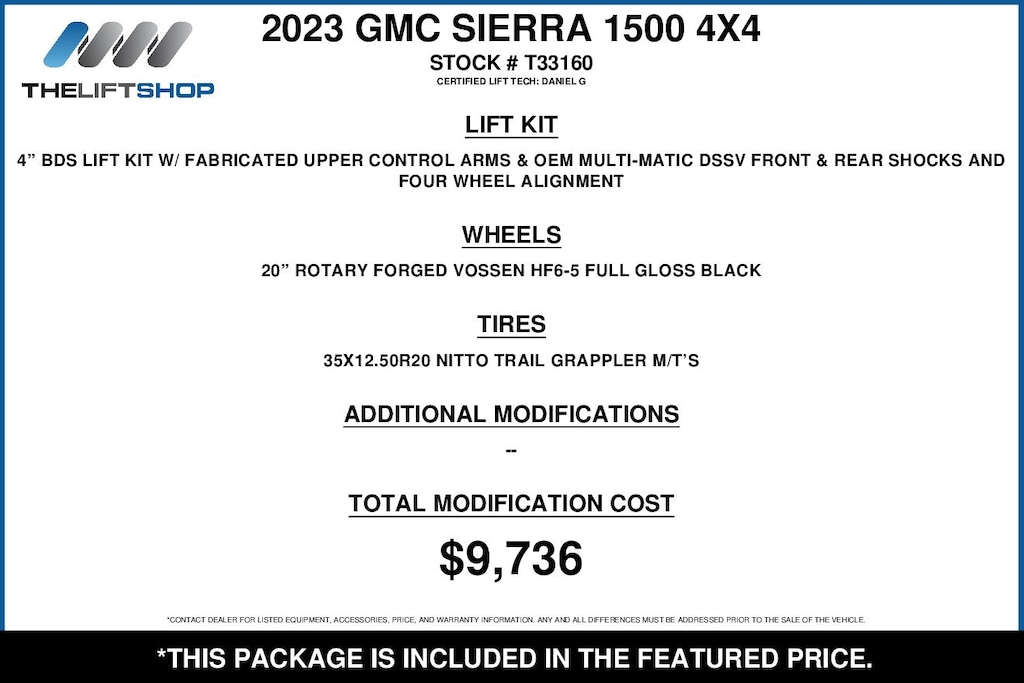 Used 2023 GMC Sierra 1500 AT4X Truck